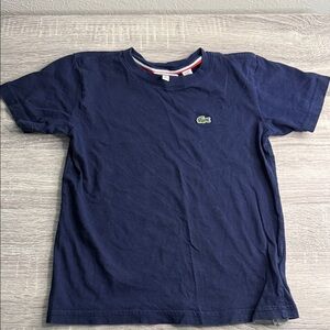 Lacoste Kids Dark Blue Tee